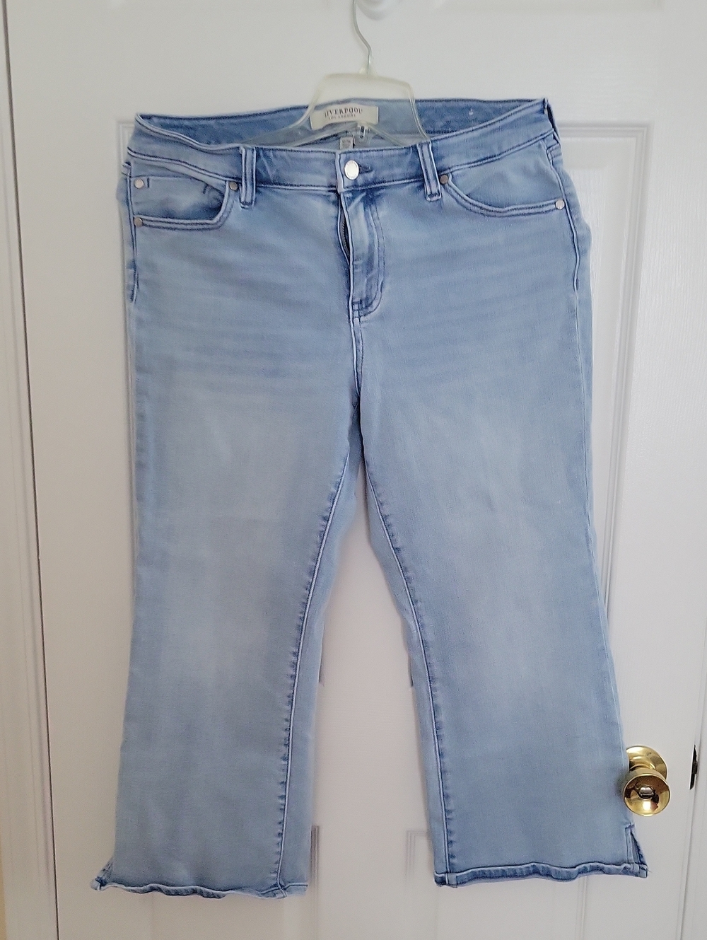 Liverpool Denim Cropped